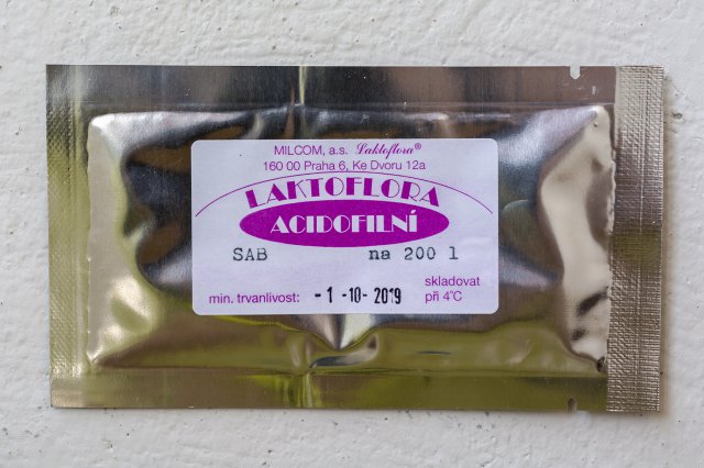 Acidofilná (SAB) kultúra probiotická na 200 l